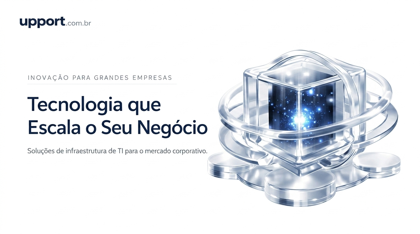 Infraestrutura de TI e suporte tecnológico especializado para empresas escalarem seus negócios